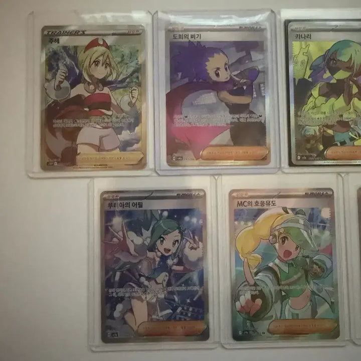 [BUNJANG] Pokemon Card Female Supporter Set / 포켓몬카드 여성 서포터