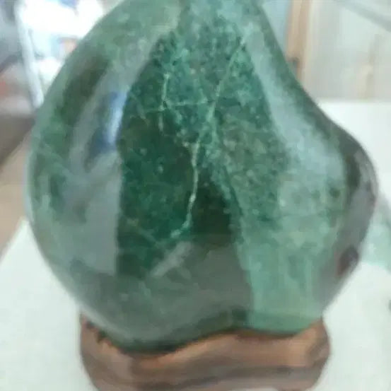 [BUNJANG] Blue Jade Stone Display Piece (29 cm) / 20   29 센치 청옥석 가격제시판매