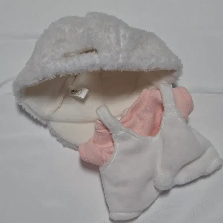 [BUNJANG] 20cm Doll Clothes Rabbit Outfit Pink Molangi Set / 20cm 인형 옷 토끼 옷 분홍 몰랑이 옷