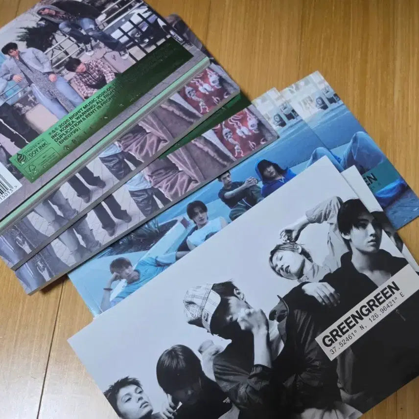 [BUNJANG] Cortis Greengreen 2nd Album Unsealed / <급처> 코르티스 그린그린 2집 개봉 앨범 양도 판매