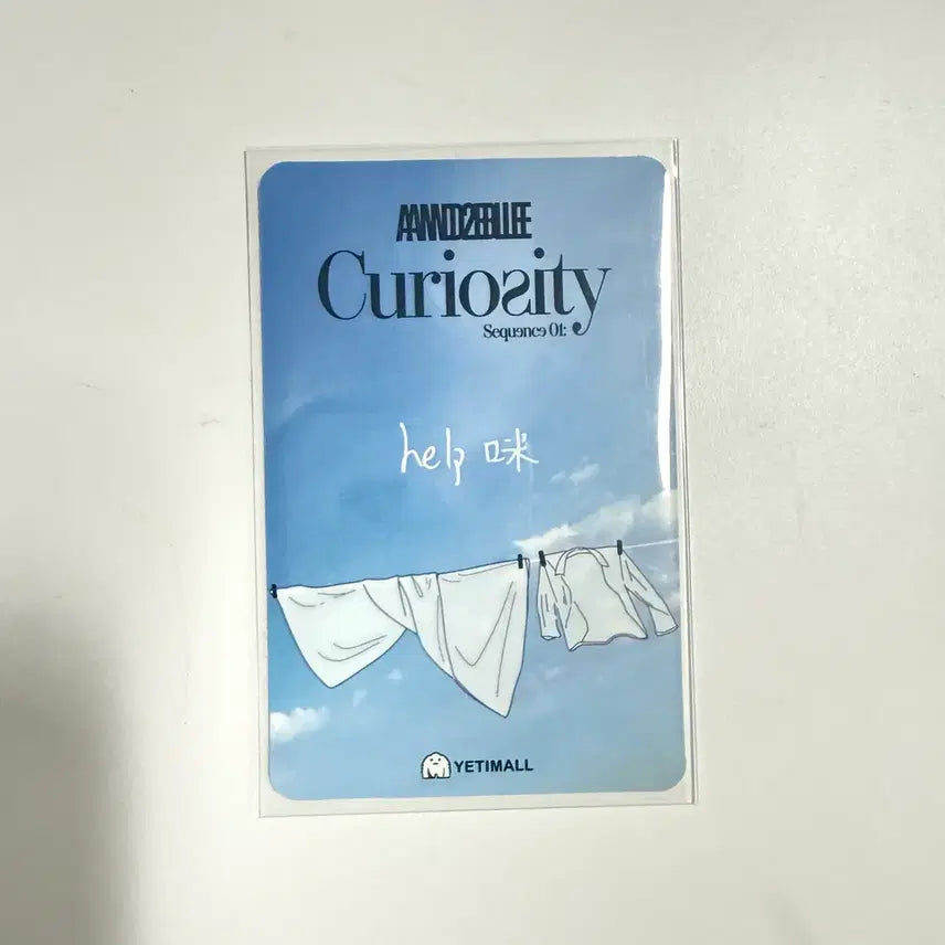 [BUNJANG] ENHYPEN Riki Yetto Mall Lucky Draw Photocard / 앤더블 리키 포카 양도 분철 예티몰 이불 이부자리 미공포