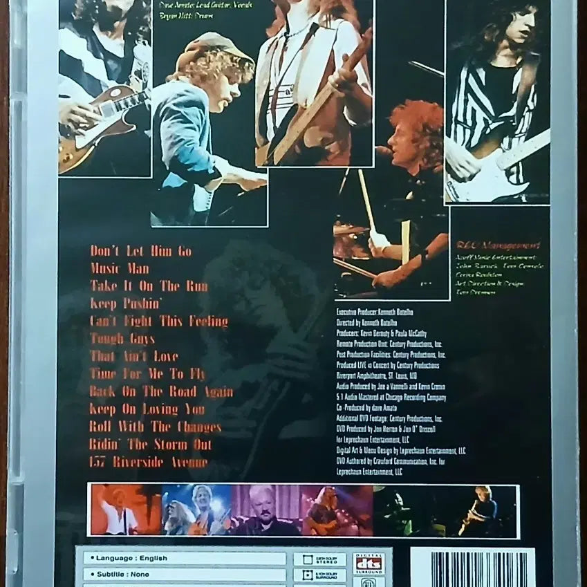 [BUNJANG] REO Speedwagon Live DVD / REO 스피드웨건 라이브 DVD