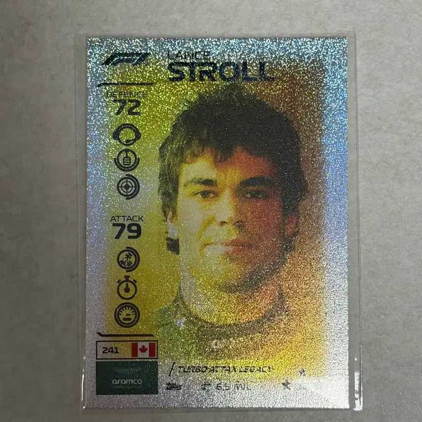 [BUNJANG] Lance Stroll 2026 F1 Turbo Attax Trading Card / 랜스 스트롤 2026 F1 터보어택 탑스 카드