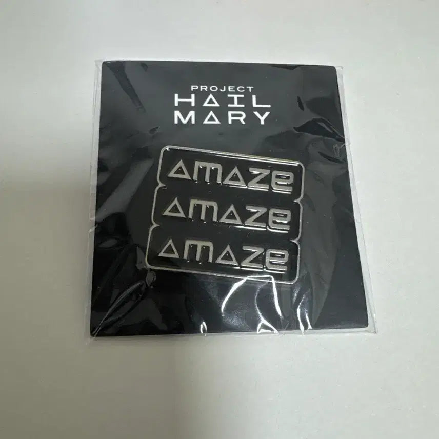 [BUNJANG] Project Hail Mary AMAZE Pin Badge Set (3 Pieces) / 프로젝트 헤일메리 AMAZE 핀뱃지 3개 세트