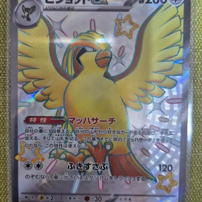 [BUNJANG] Pokemon Card Japanese Pidgeot SAR 335/190 / [포켓몬카드 일판] 피죤투 SAR 335/190