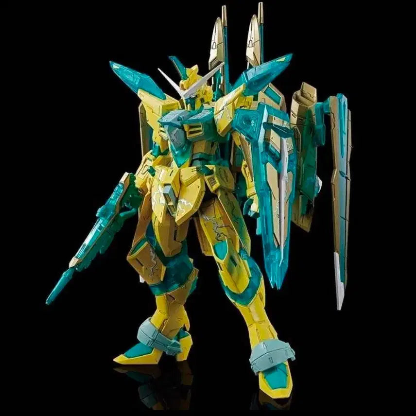 [BUNJANG] Bandai Master Grade Justice Gundam Contrast Clear Green Model Kit / 프라모델 시드 건담 MG 저스티스 콘트라스트 클리어 그린 CROSS CONTRAST COLORS
