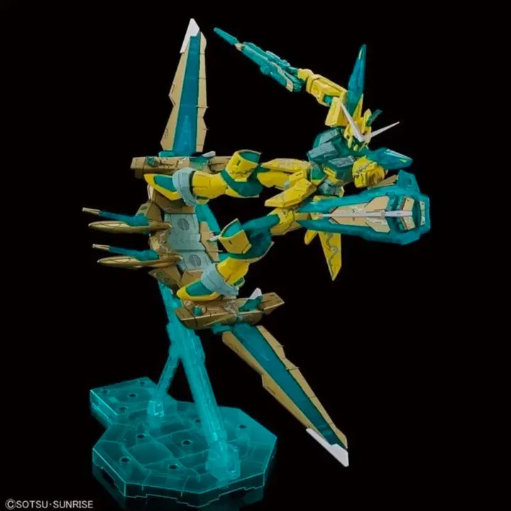 [BUNJANG] Bandai Master Grade Justice Gundam Contrast Clear Green Model Kit / 프라모델 시드 건담 MG 저스티스 콘트라스트 클리어 그린 CROSS CONTRAST COLORS