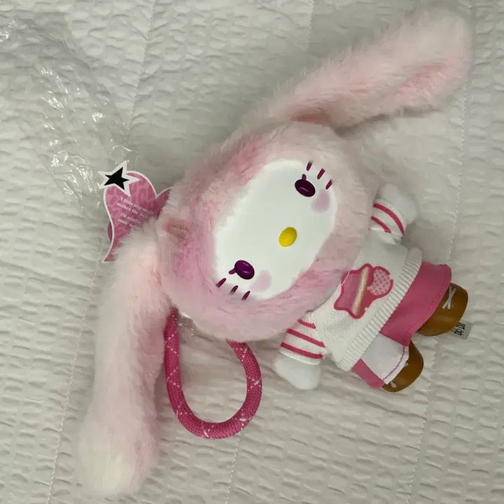 [BUNJANG] Miniso Sanrio Hello Kitty Popstar Series Plush Keychain / 미니소 산리오 헬로키티 팝스타 시리즈 랜덤깡 인형 키링
