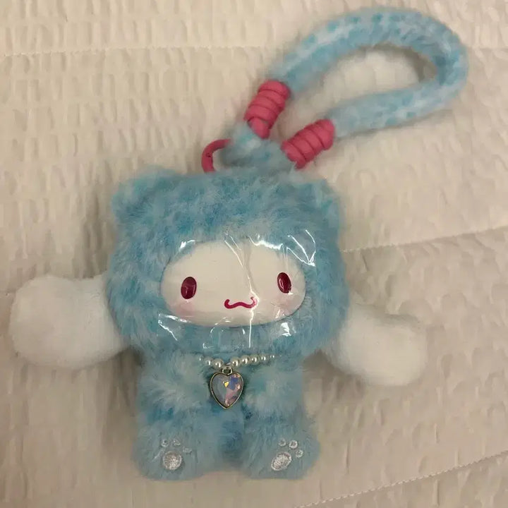 [BUNJANG] Sanrio Cinnamoroll Plush Keychain New / 산리오 포레스트 랜깡 시나모롤 인형 키링 새상품