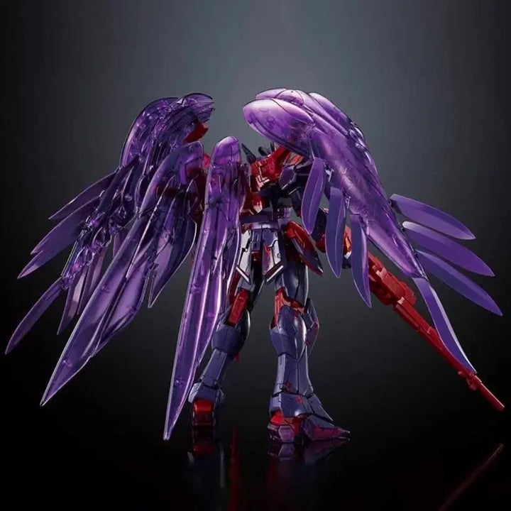 [BUNJANG] Bandai Namco Gundam Plastic Model Wing Gundam Zero EW Contrast Color Clear Purple / 반다이남코 건담 프라모델 윙건담 제로 EW 크로스 컨트라스트 컬러 클리어 퍼플