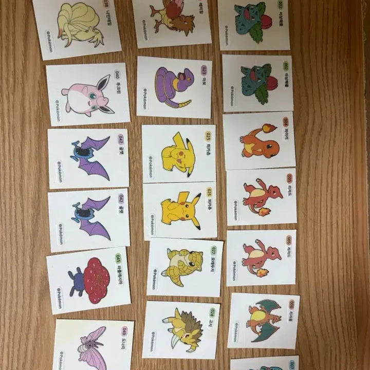 [BUNJANG] Pokemon Stickers / 포켓몬 스티커