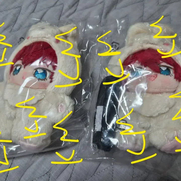 [BUNJANG] Ensemble Stars! Rinne Amagi &amp; Hiaro Amagi Rabbit Plush Set / 앙상블스타즈 아마기 린네 아마기 히이로 토끼누이