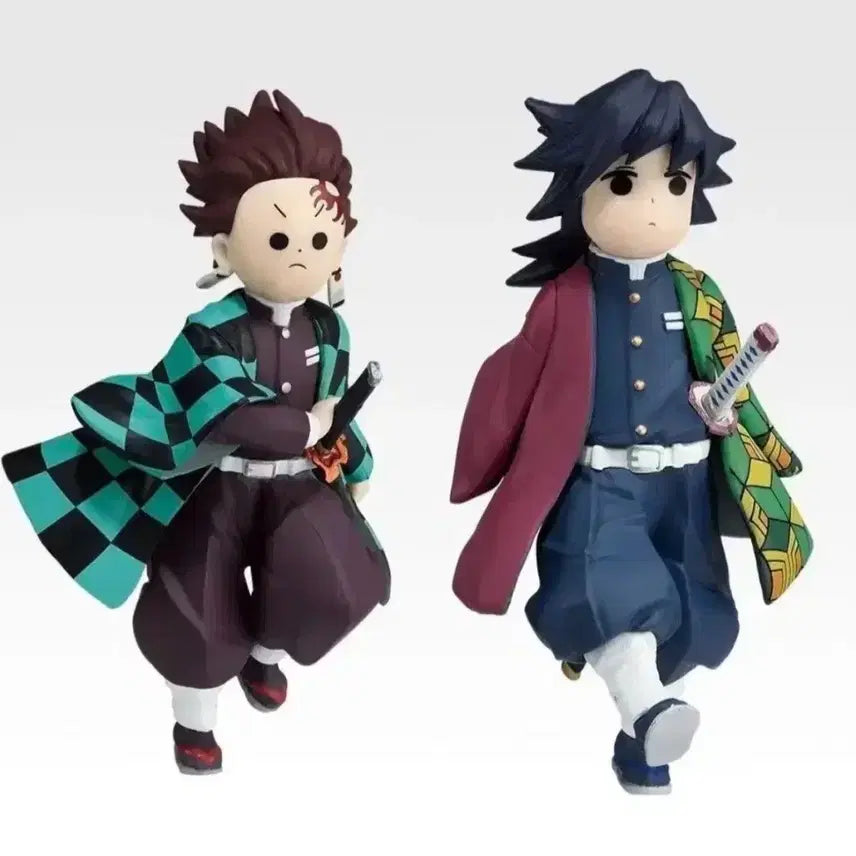 [BUNJANG] Demon Slayer Tanjiro &amp; Giyu Ichiban Kuji D Prize Figure / 비현물)귀멸의칼날 탄지로 기유 D상 제일복권