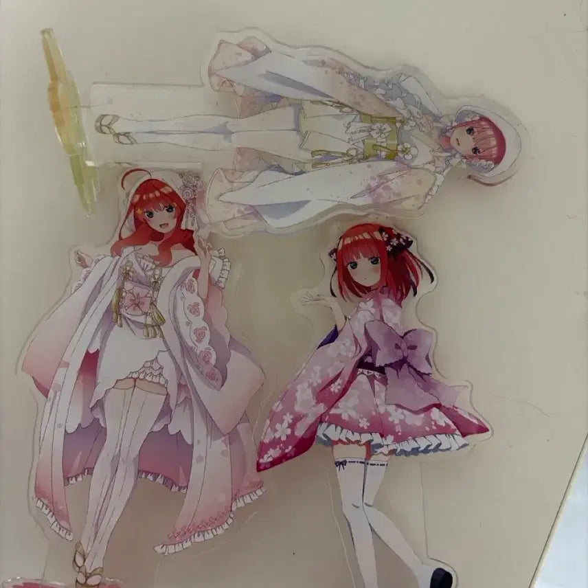 [BUNJANG] The Quintessential Quintuplets Nino Ichika Nakano Miku Acrylic Stand Set / 5등분의 신부아크릴스탠드 양도 니노이치카이츠키미쿠