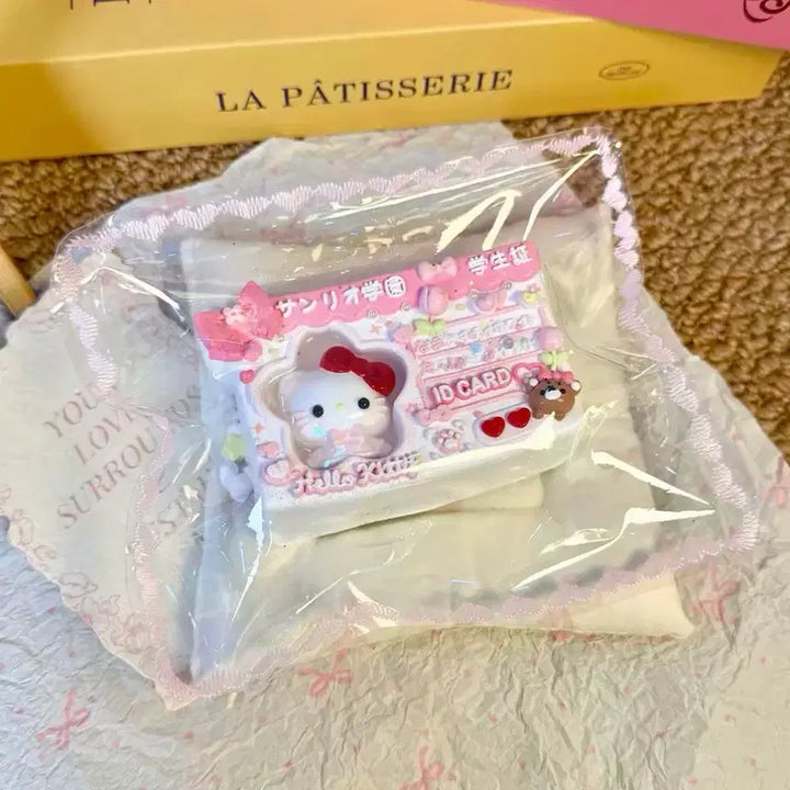 [BUNJANG] Handmade Transparent Student ID Pouch / 학생증 말랑이 수제말랑이