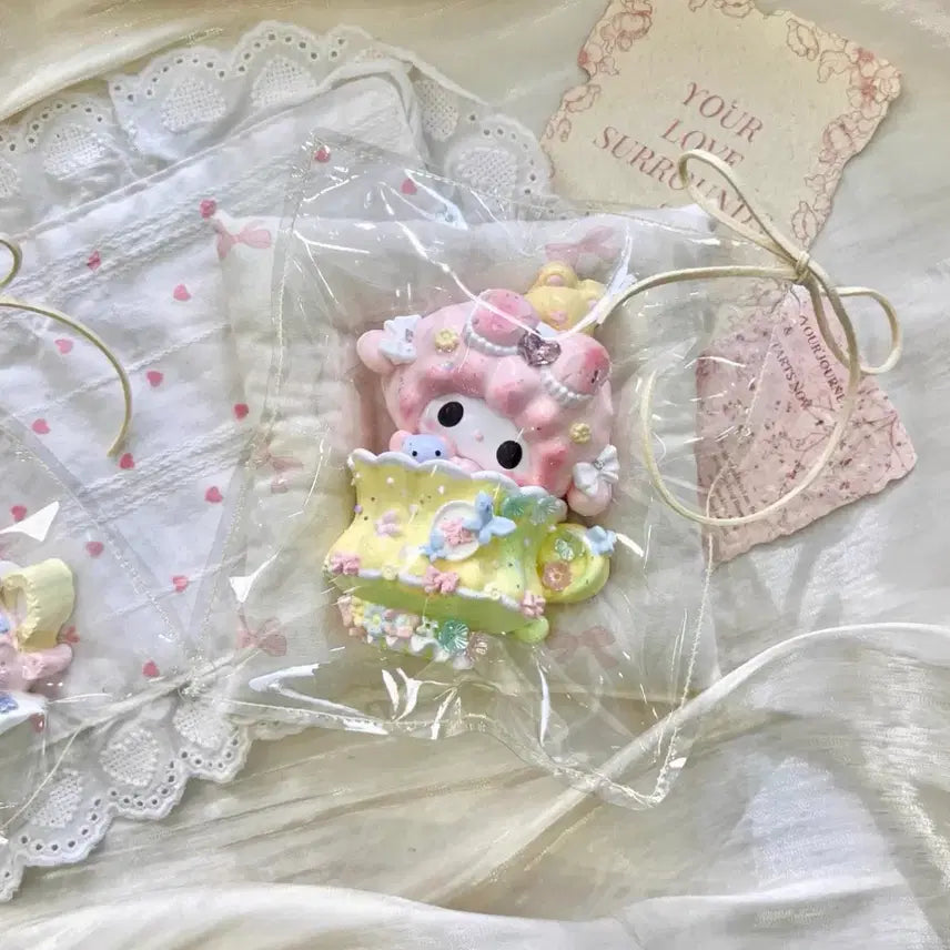 [BUNJANG] Handmade My Melody Meringue Doll / 디저트 말랑이 수제말랑이 마이멜로디 말랑이 산리오 말랑이 슬랑이