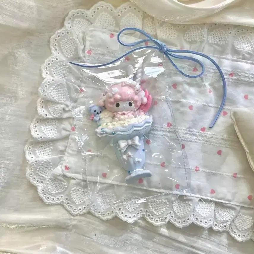 [BUNJANG] Handmade My Melody Meringue Doll / 디저트 말랑이 수제말랑이 마이멜로디 말랑이 산리오 말랑이 슬랑이