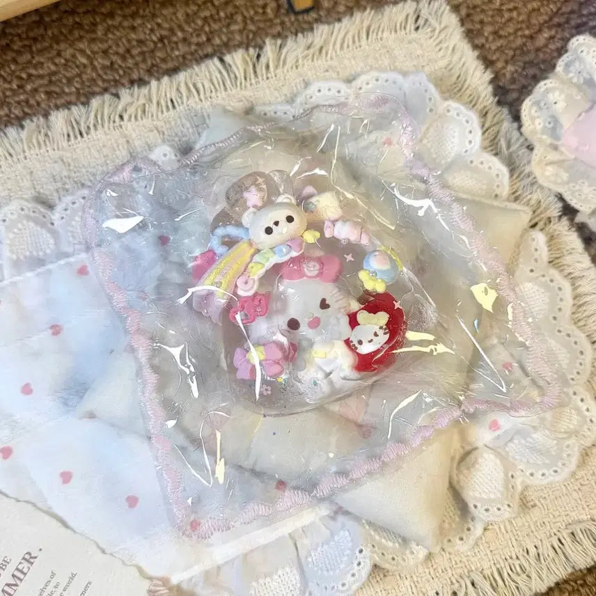 [BUNJANG] Sanrio My Melody Squishy Charm / 산리오 말랑이 수제 말랑이 마이멜로디 말랑이 슬랑이
