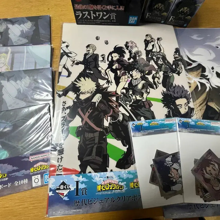 [BUNJANG] My Hero Academia Ichiban Kuji Last One Armor All Might, Chokonokko, and Lower Prize Bundle / 나히아 제일복권 라스트원상 아머드 올마이트 + 쵸코노코 + 하위상 일괄