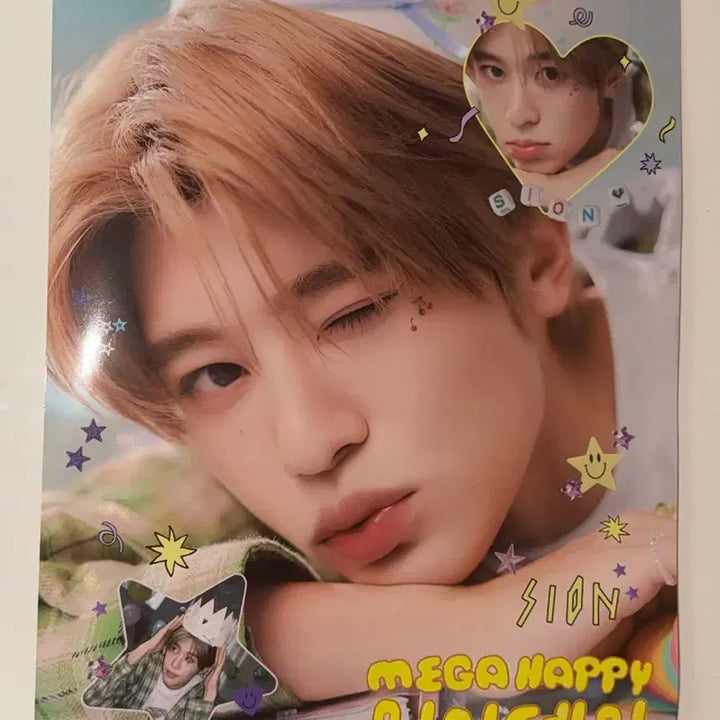 [BUNJANG] NCT WISH Sion Mega Coffee Birthday Poster / 엔시티위시 시온 메가커피 생일 포스터