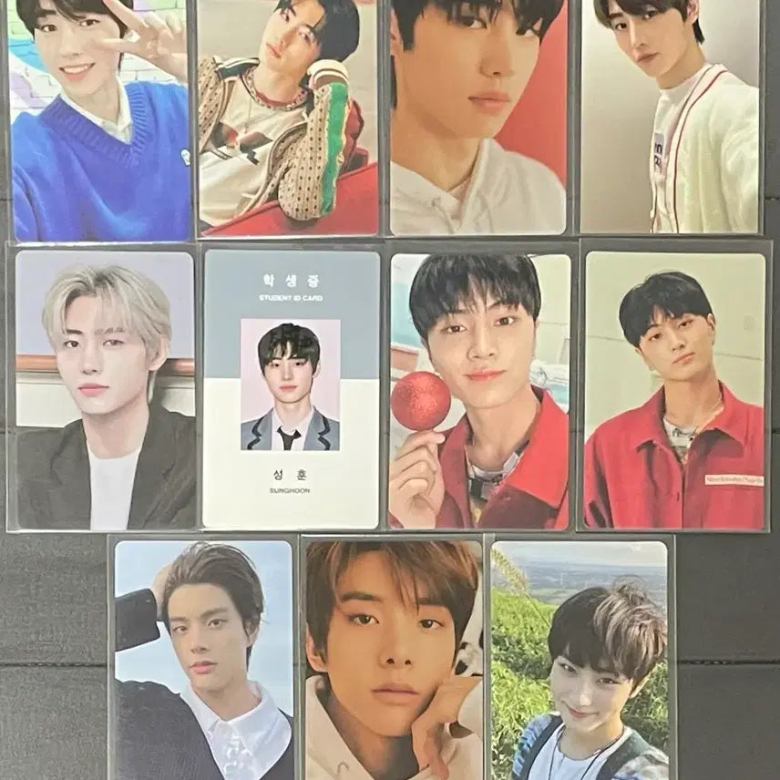 [BUNJANG] ENHYPEN Photocard Bundle Set (Heeseung, Jay, Jake, Sunghoon, Sunoo, Jungwon) / 일괄)엔하이픈 포카 양도 양정원 제이 제이크 박성훈