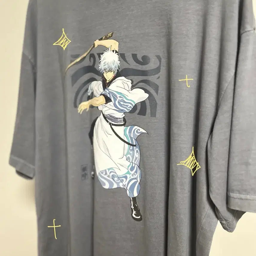[BUNJANG] Gintama SPao 2025 Summer Collaboration T-Shirt (Size M) / 은혼 스파오 2025 여름 콜라보