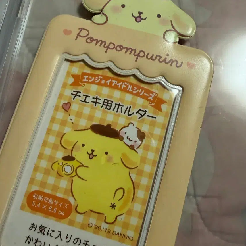 [BUNJANG] Sanrio Pompompurin Polaroid Camera Holder / 산리오 폼폼푸린 체키홀더