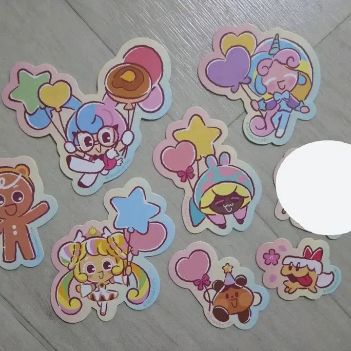 [BUNJANG] Cookierun Mellow Bunny Cookie Sticker Set / 쿠키런 멜로우버니 쿠키 스티커