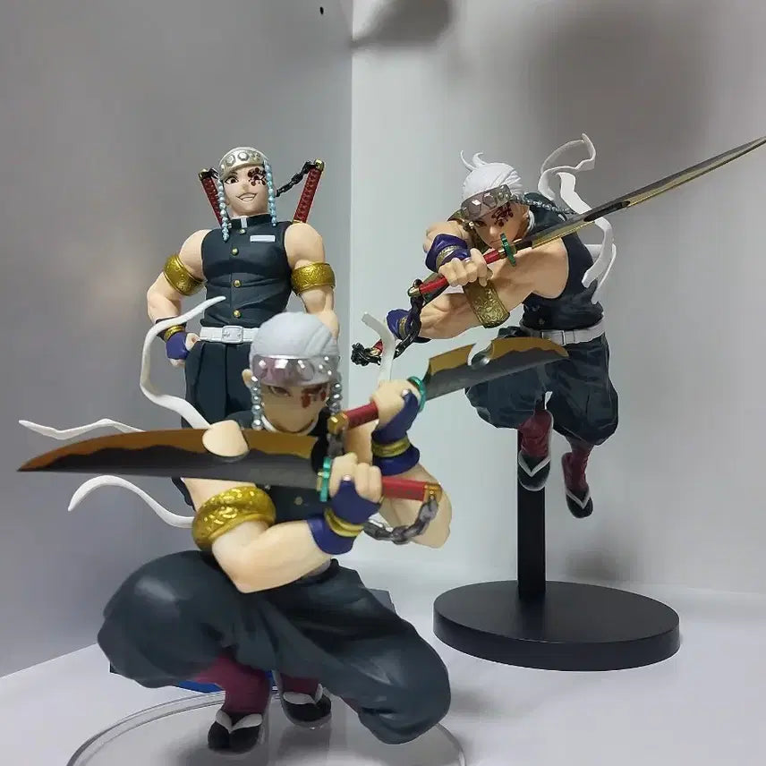 [BUNJANG] Demon Slayer Tengen Uzui 3 Figure Set / 귀멸의 칼날 텐겐 최종가격인하] 우즈이 피규어 3종 세트 바이브러이션, 팝업퍼레이드 등