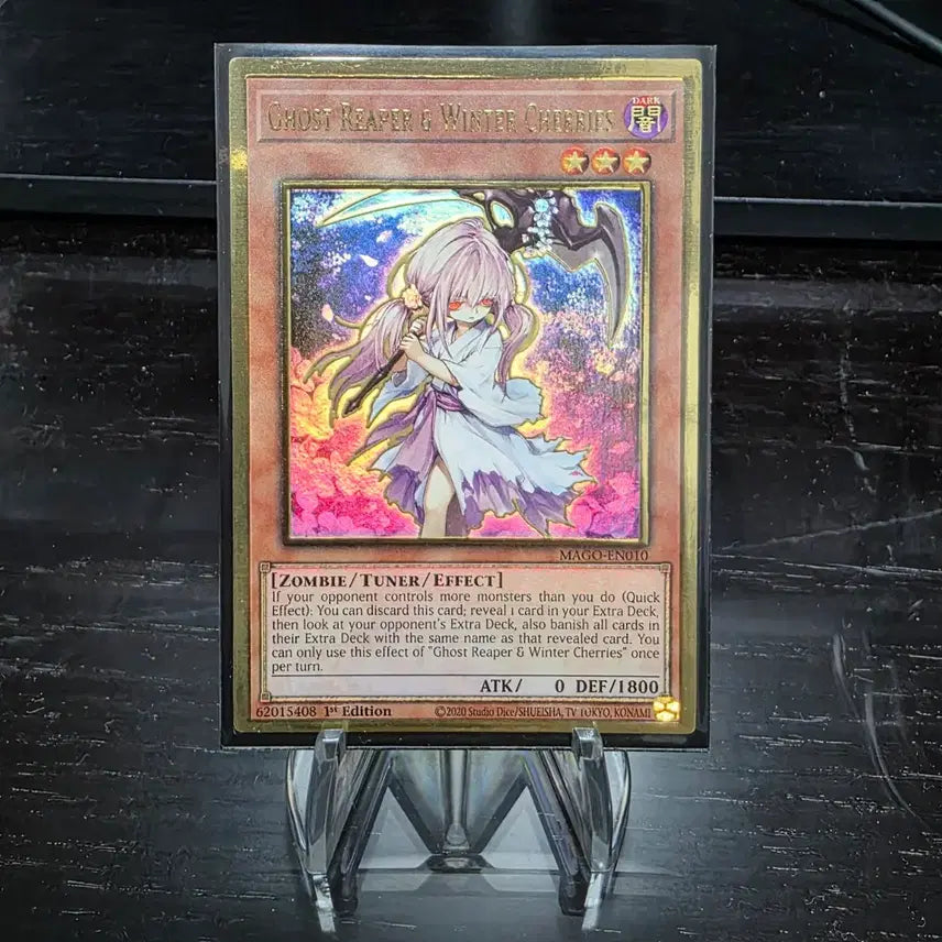 [BUNJANG] Yu-Gi-Oh! Floating Cherry Blossom Premium Gold Rare (English) / 유희왕 부유 벚꽃 프리미엄 골드 레어 영판