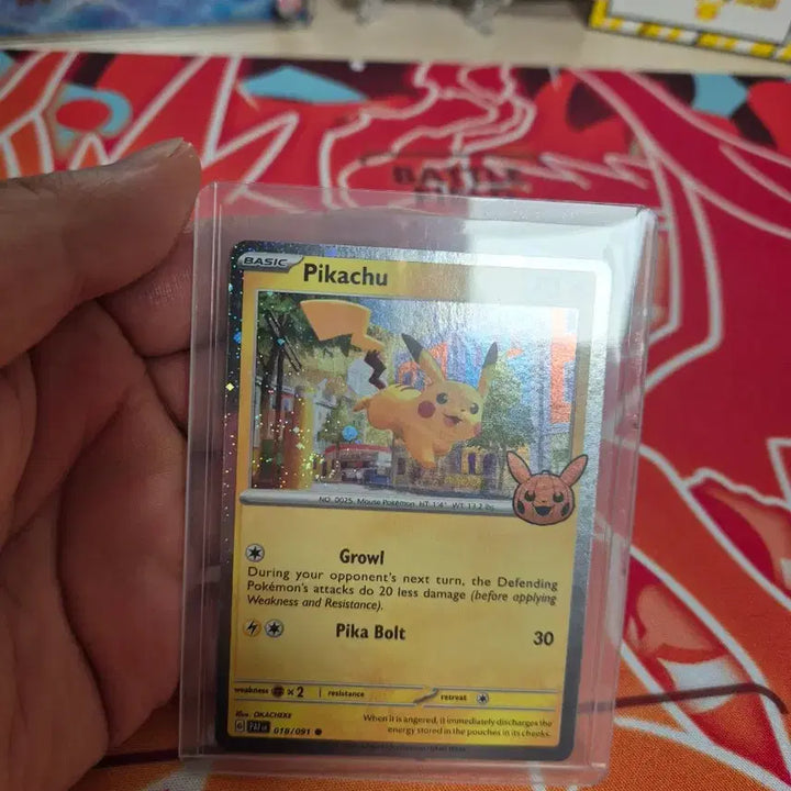 [BUNJANG] Pokemon Card Pikachu 018/091 / 포켓몬카드 피카츄 018/091