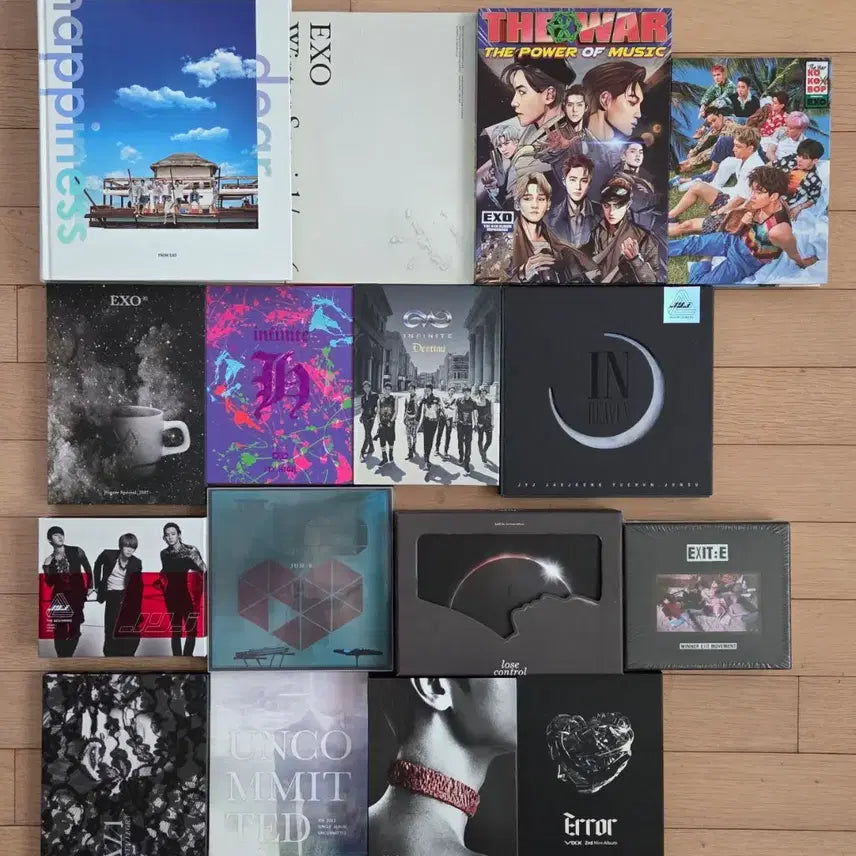 [BUNJANG] Various K-Pop Albums and Photobooks (EXO, Infinite, JYJ, Lay, VIXX, Jun. K, Winner, XIA) / K-POP 아이돌  EXO, INFINITE, JYJ,LAY, VIXX,