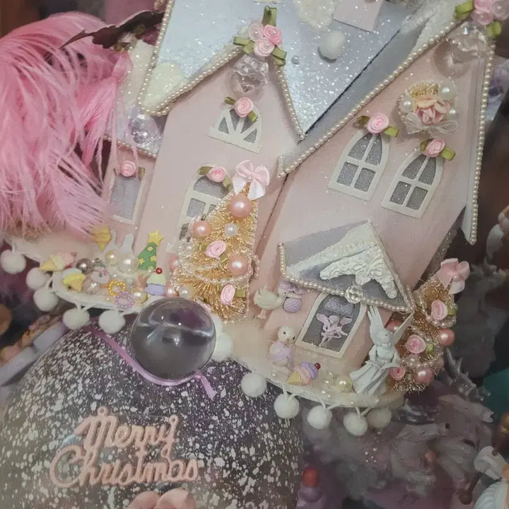 [BUNJANG] Shabby Chic Christmas House Decoration / 크리스마스 하우스 장식 쉐비수입 하우스 수입