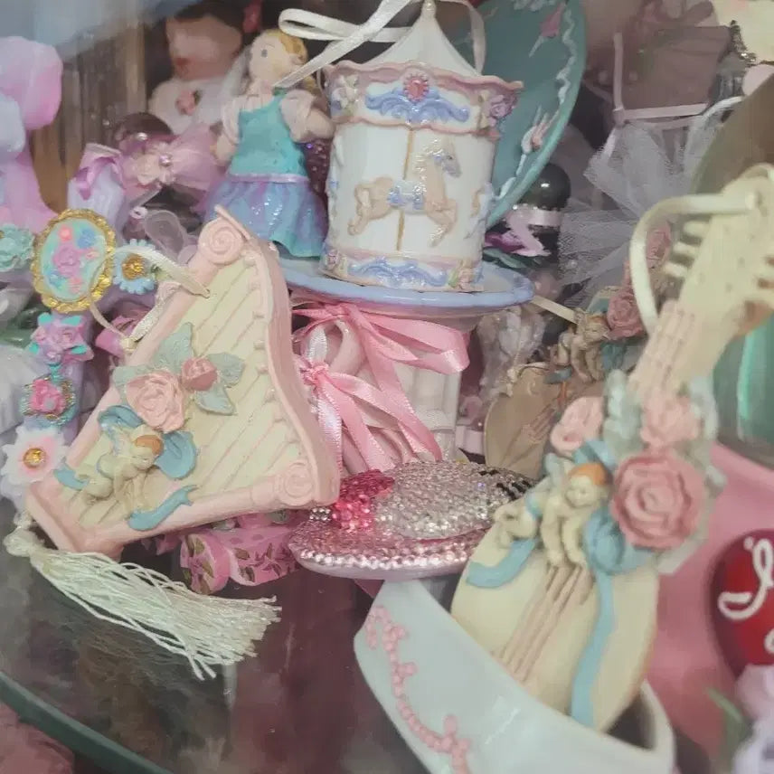 [BUNJANG] Pap Angel Pastel Decor Shabby Chic Figurine / 파스텔 장식 쉐비 파프엔젤 수입