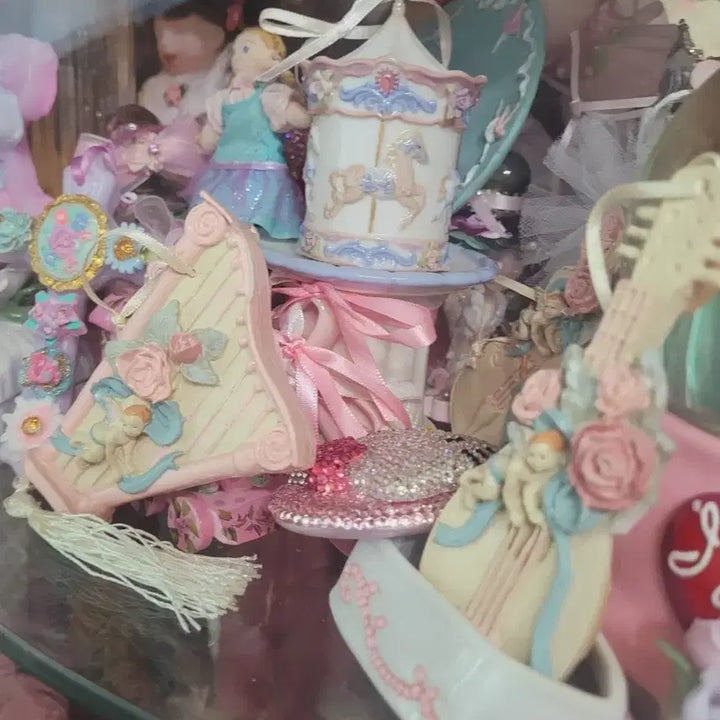 [BUNJANG] Pap Angel Pastel Decor Shabby Chic Figurine / 파스텔 장식 쉐비 파프엔젤 수입