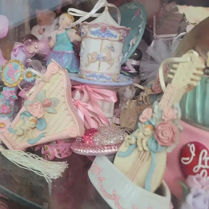 [BUNJANG] Pap Angel Pastel Decor Shabby Chic Figurine / 파스텔 장식 쉐비 파프엔젤 수입