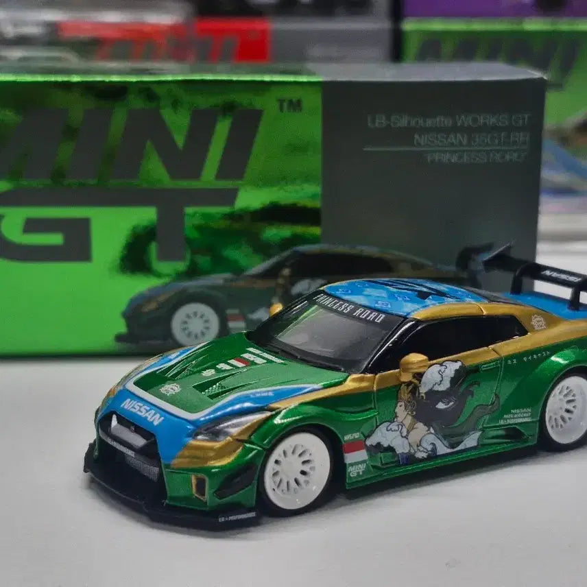[BUNJANG] Mini GT Nissan 35GT-RR Princess Lolo Limited Edition Model Car / 미니지티 닛산 35GT-RR 프린세스 로로 한정판