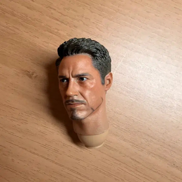 [BUNJANG] 1/6 Scale Tony Stark Head Custom Figure Part / 1/6 토니헤드 판매합니다