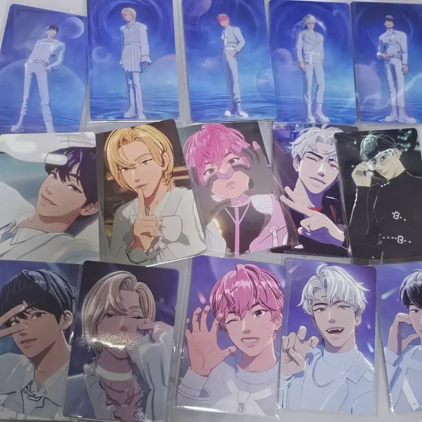 [BUNJANG] PLAVE Waiting 1st Album Photocard Bundle Set / 플레이브 기다릴게 1집 앨범포카 앨포 15 장 일괄 양도