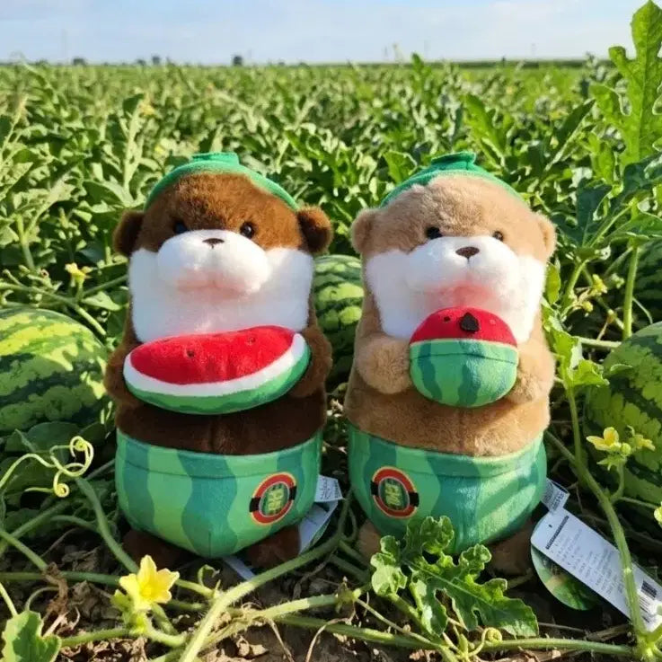 [BUNJANG] Genuine U:SO:USO Sweet Watermelon Doll Set (2 pcs) / 정품/ 우소우소2개세트  달달수박인형