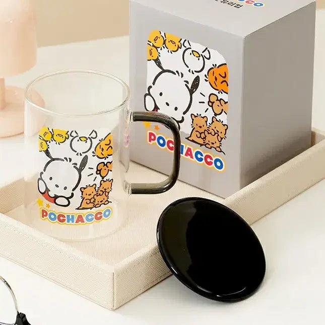 [BUNJANG] Sanrio 3-Piece Glass Cup Set: Hello Kitty, Pochacco, Keroppi (Yes24 Exclusive) / 산리오,예스24한정굿즈,유리컵,3종,헬로키티,포차코,케로피,새제품