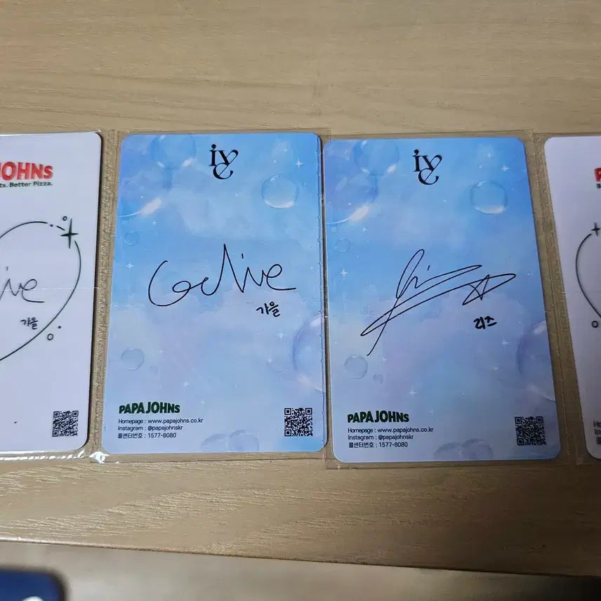 [BUNJANG] IVE Gaeul Liz Photocard Set / 아이브 가을, 리즈 포토카드