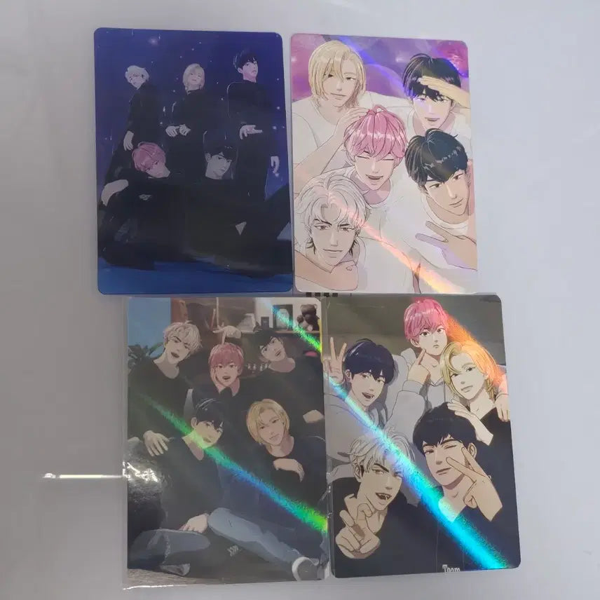 [BUNJANG] Plaubye Wait For You Transparent Photocard Hood Big Photocard Hologram 4 Types Bundle Set / 플레이브 기다릴게 투명포카 삼왜 후드빅포카 홀로그램 4종 일괄