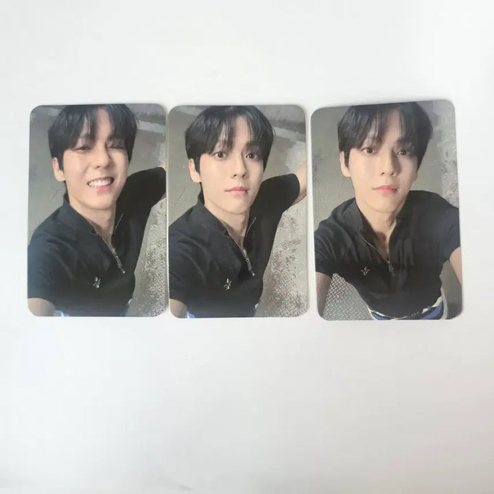[BUNJANG] BTOB Minhyuk HUTA Pre-order Lucky Draw Photocard Bundle Set / 비투비 이민혁(HUTA) 프롬 예판 미공포 포카 일괄 3장