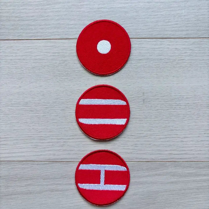[BUNJANG] BTS Arirang Logo Embroidered Patch Set / 방탄 bts 아리랑 로고 자수 와팬