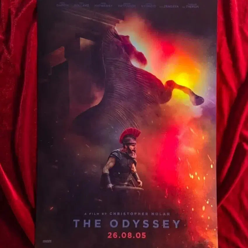 [BUNJANG] The Odyssey Christopher Nolan A3 Poster / [안전포장] 오디세이 굿즈패키지 A3 포스터 메가박스 굿패 크리스토퍼 놀란