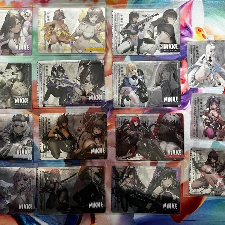 [BUNJANG] Bandai Nikke Metallic Card Bundle Set (15 cards) / 반다이 니케 메탈카드 15장 일괄 판매