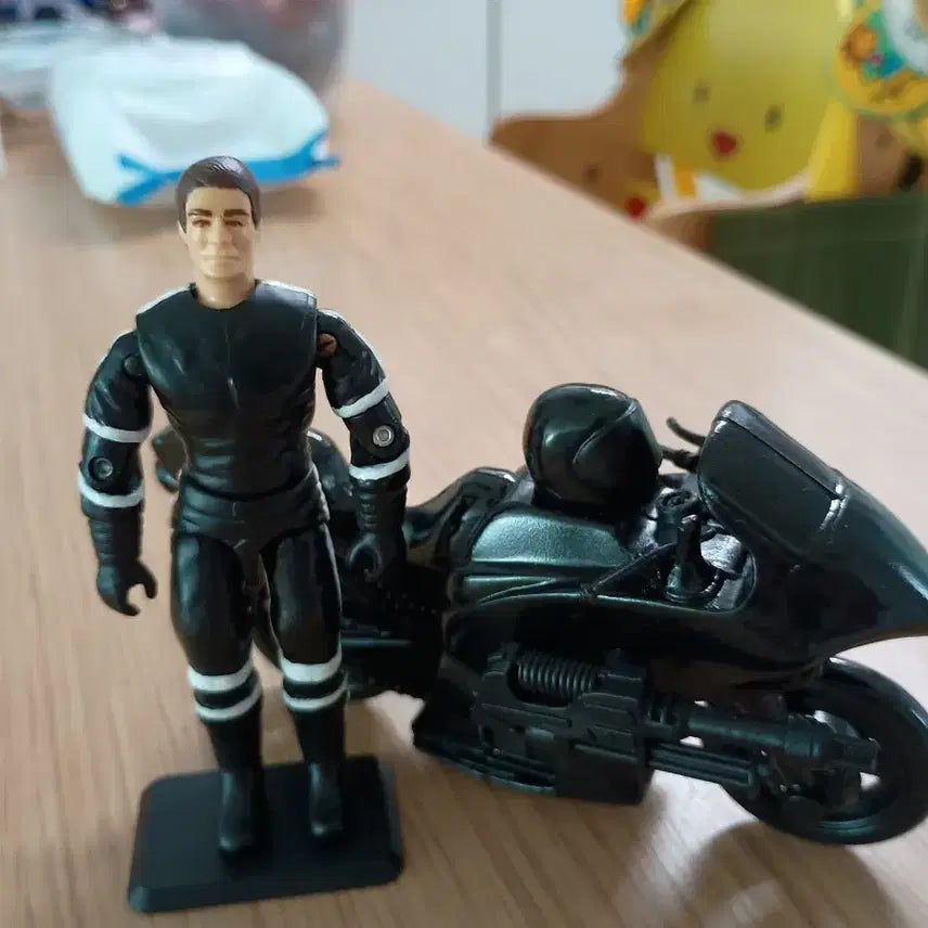 [BUNJANG] Customized Black Eagle Motorcycle and Rider Figure / 검은독수리 커스터마이징 판매