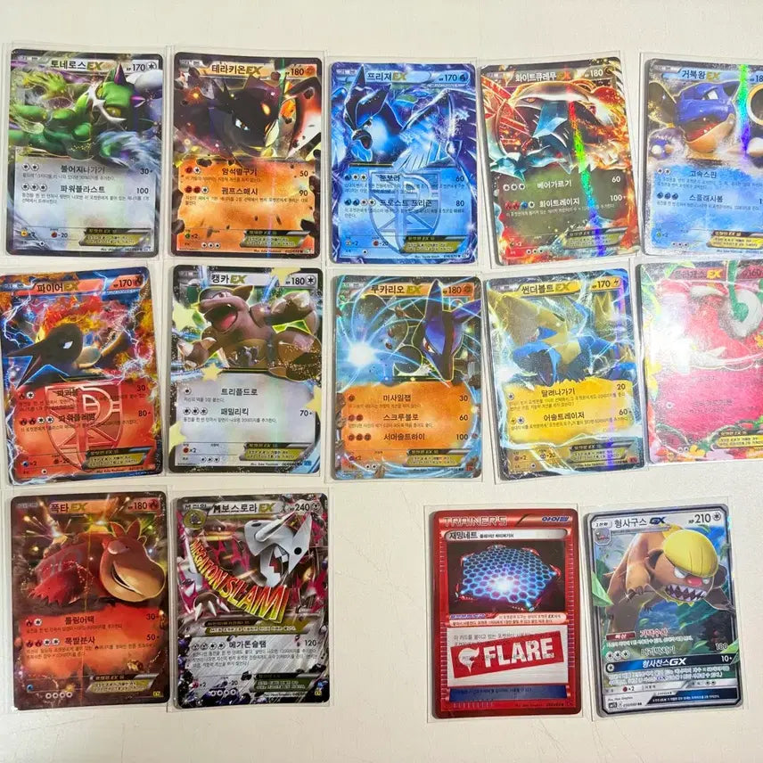 [BUNJANG] Pokemon Card Individual Sale BW XY EX Tornadus Terrakion Articuno Lucario Blastoise / 포켓몬카드 개별 가능 bw xy EX 토네로스 테라키온 프리져 루카리오 거북왕