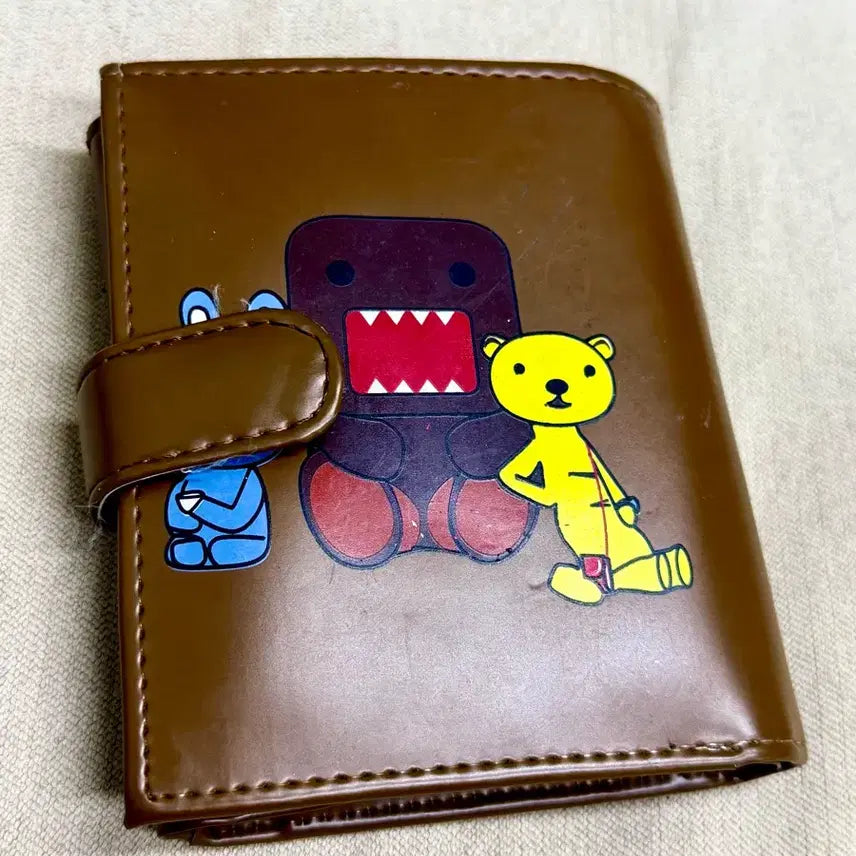 [BUNJANG] Rare Vintage Domo-kun Character Wallet / 해외고전)희소성 도모군 Domo-kun 캐릭터 지갑 ~!